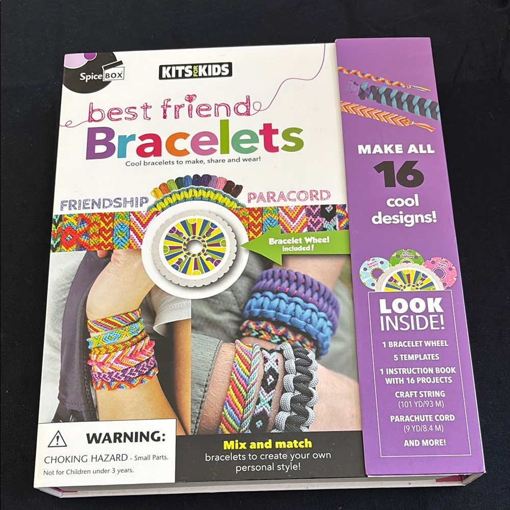 Colorful Friendship Bracelet Kit
